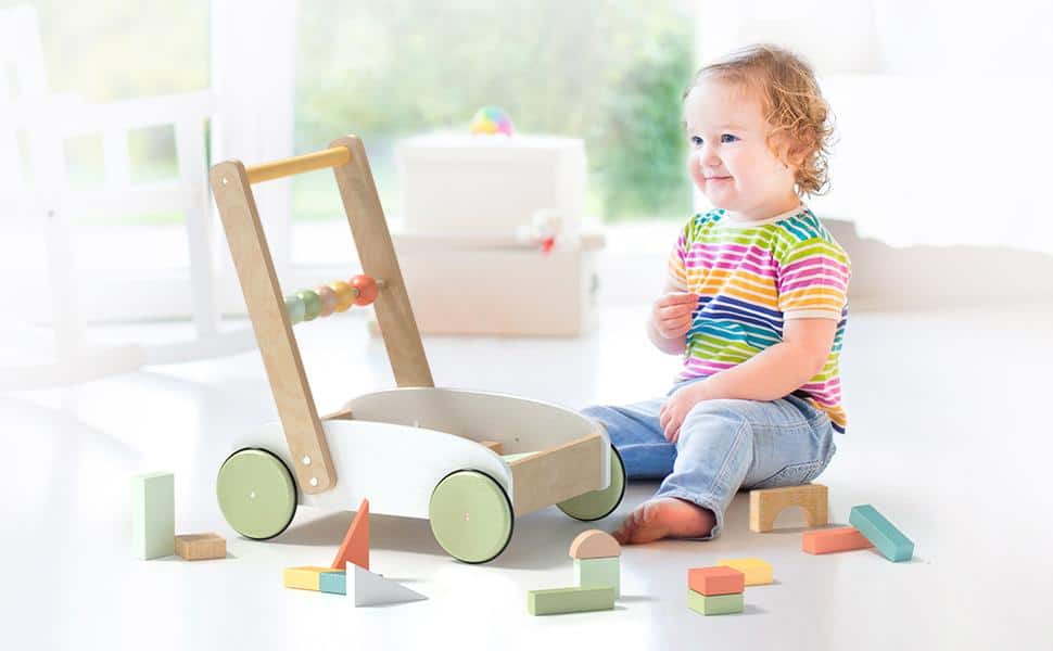 Correpasillos de madera