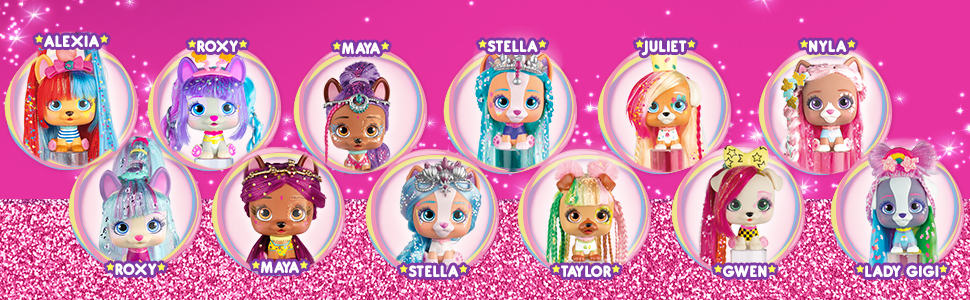 Glitter perritas VIP Pets